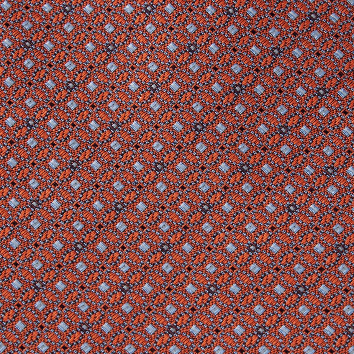 ネクタイ NI-345-ORANGE-生地