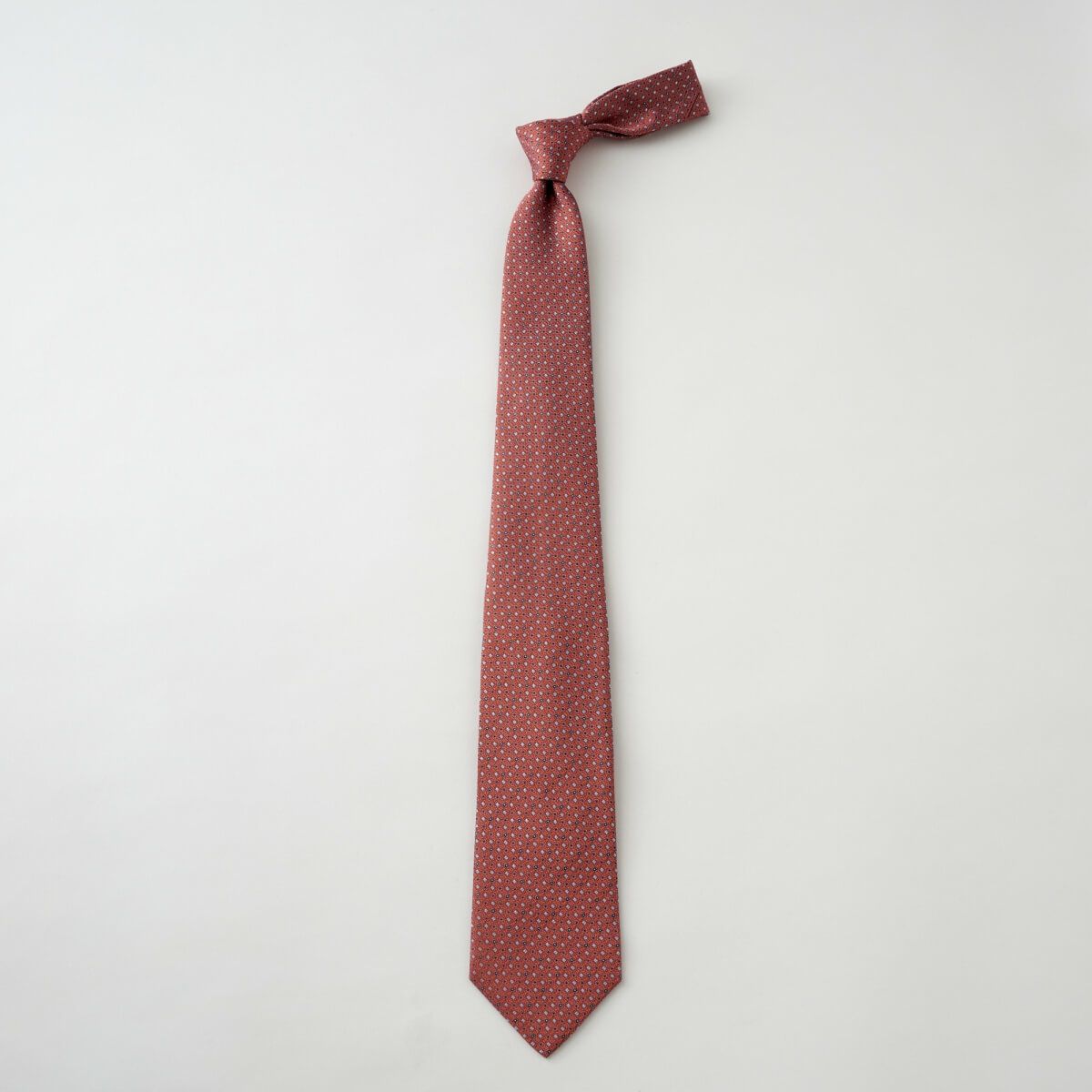 ネクタイ NI-345-ORANGE-全体