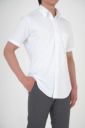 ワイシャツ・ニットシャツ・半袖 8013SS-U04A-WHITE-アウト2