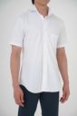 ワイシャツ・ニットシャツ・半袖 8014SS-U04A-WHITE-アウト1