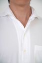 ワイシャツ・ニットシャツ・半袖 8055SS-U03A-WHITE-衿1