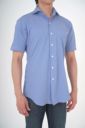 ワイシャツ・ニットシャツ・半袖 8055SS-U03C-BLUE-アウト1