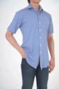 ワイシャツ・ニットシャツ・半袖 8055SS-U03C-BLUE-アウト2