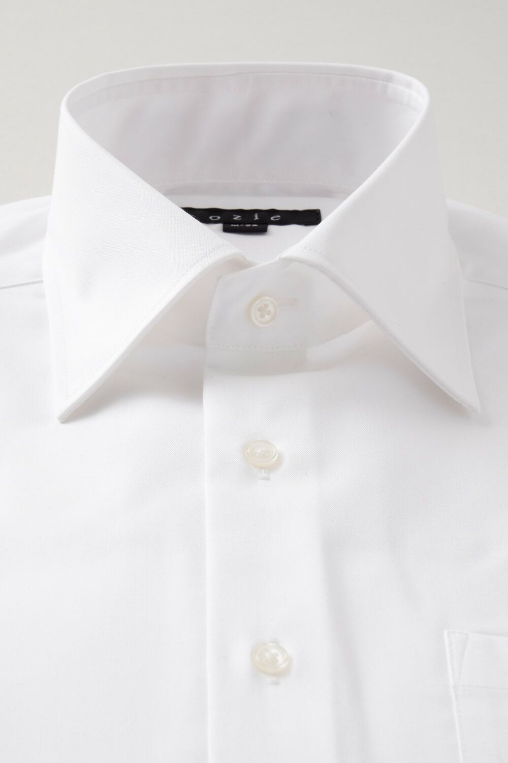 ワイシャツ 8004-U05A-WHITE-衿1