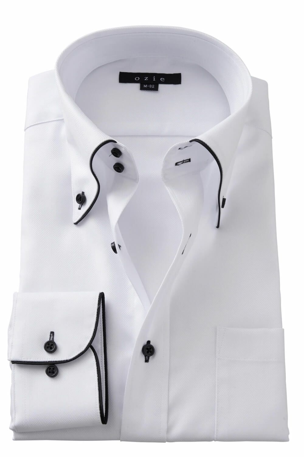 メンズワイシャツ カッターシャツ 8065ep U07a Black