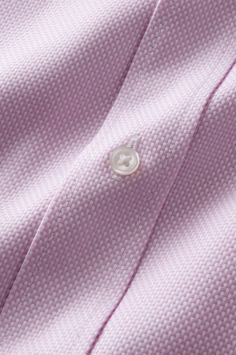 ワイシャツ 8009-U09B-PINK-生地
