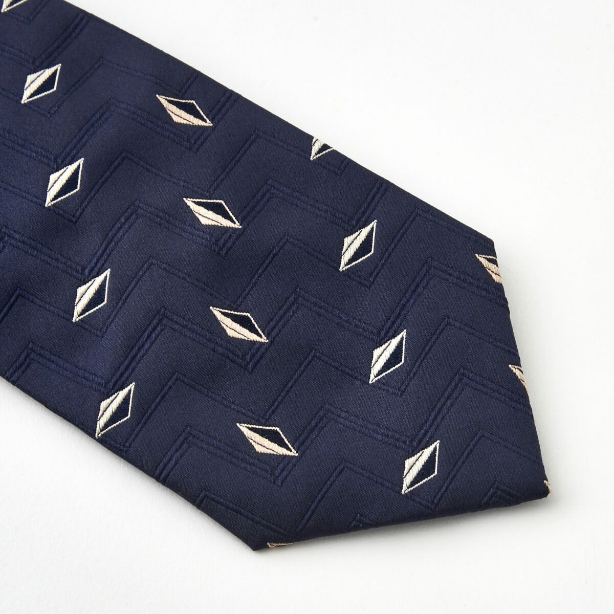 ネクタイ NI-354-NAVYBLUE-剣先