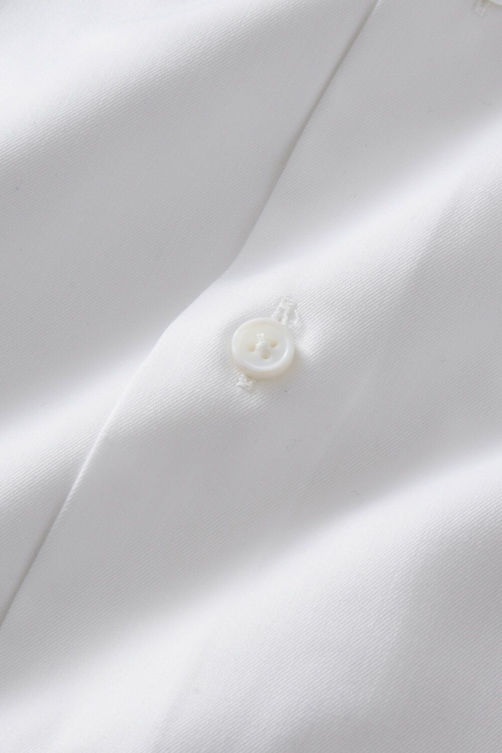 ワイシャツ 8070P-A10B-WHITE-生地