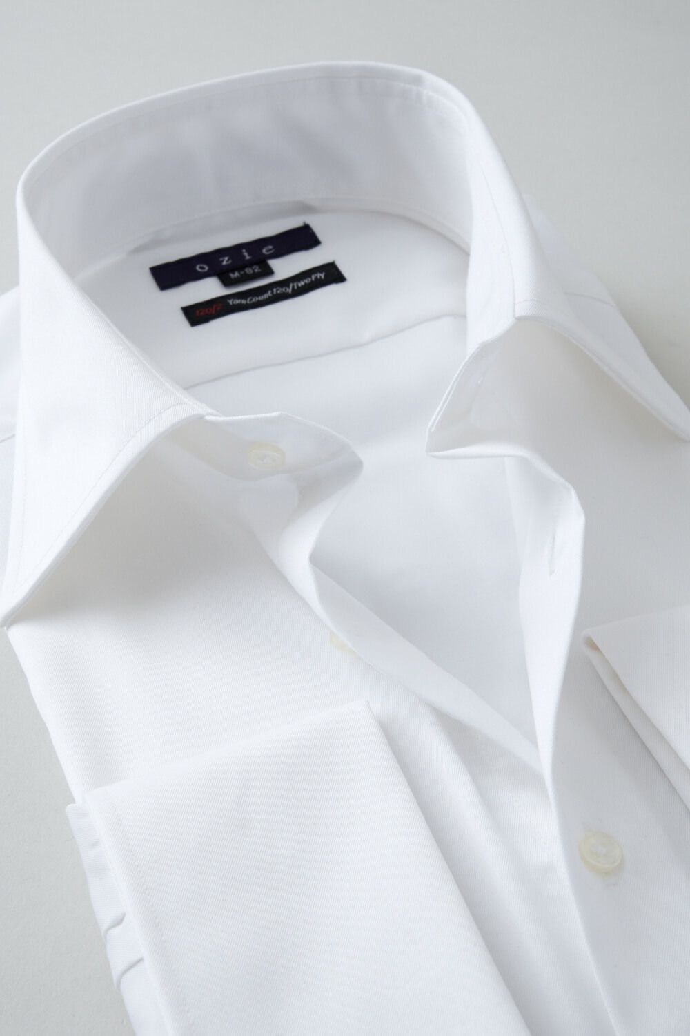 ワイシャツ 8004P-U09E-WHITE-衿2