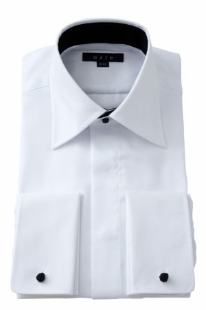 メンズワイシャツ・カッターシャツ 8066H-A09A-WHITE