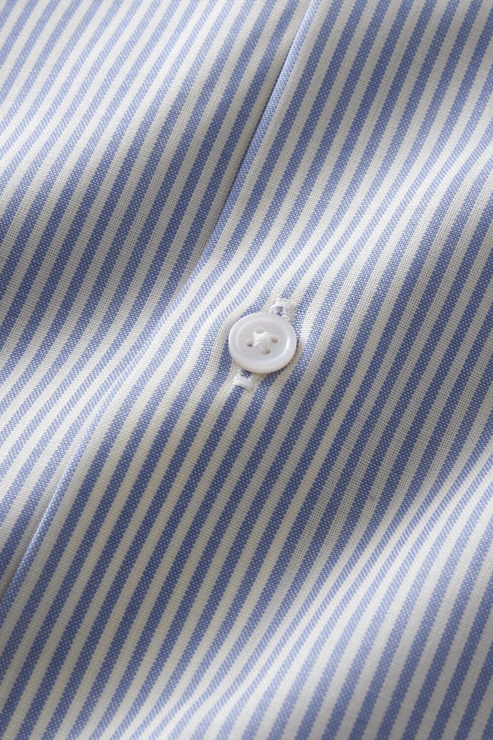ワイシャツ 8014W-U10B-SAX-生地