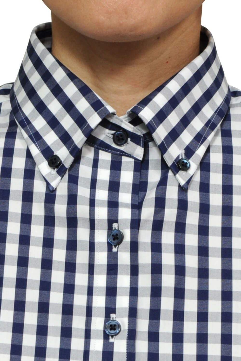 レディース　6274-K09-NAVY-衿