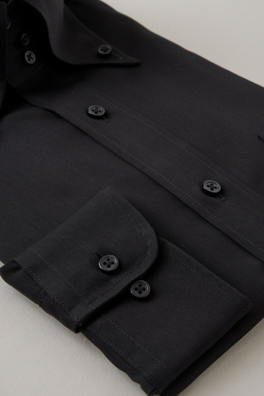 ワイシャツ 8058-U11A-BLACK-カフス