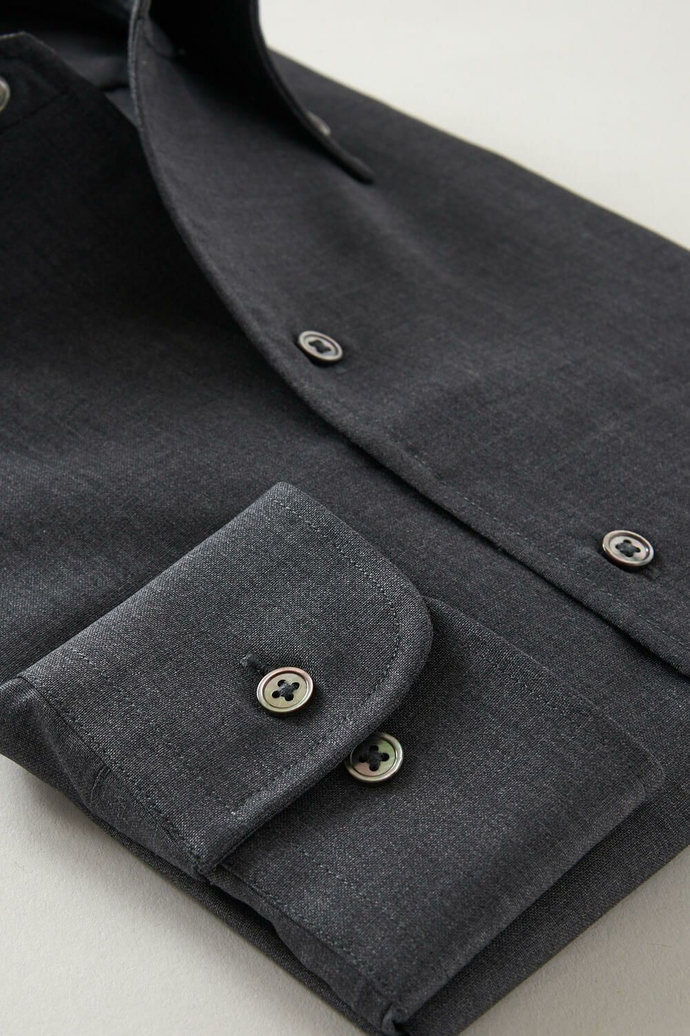 ワイシャツ 8054W-R01B-GRAY-カフス