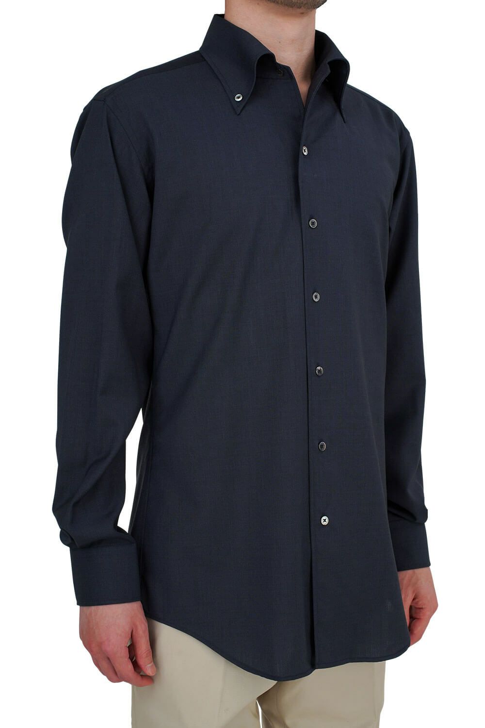 ワイシャツ 8054W-R01C-NAVY-2