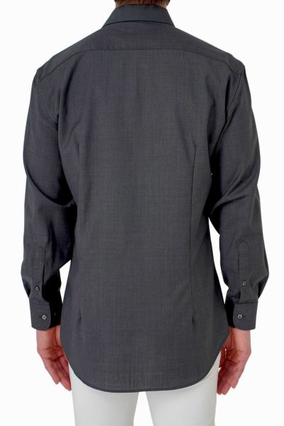 メンズワイシャツ・カッターシャツ 8055W-R01B-GRAY