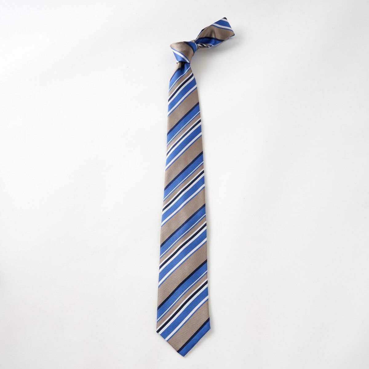 ネクタイ NI-355-BEIGE-全体