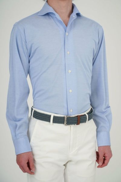 メンズワイシャツ・カッターシャツ 8055-R02E-SAX