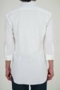 ニットシャツ 8055HSS-R03A-WHITE バックスタイル