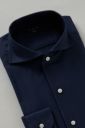 ワイシャツ 8045-R03B-NAVY-衿3