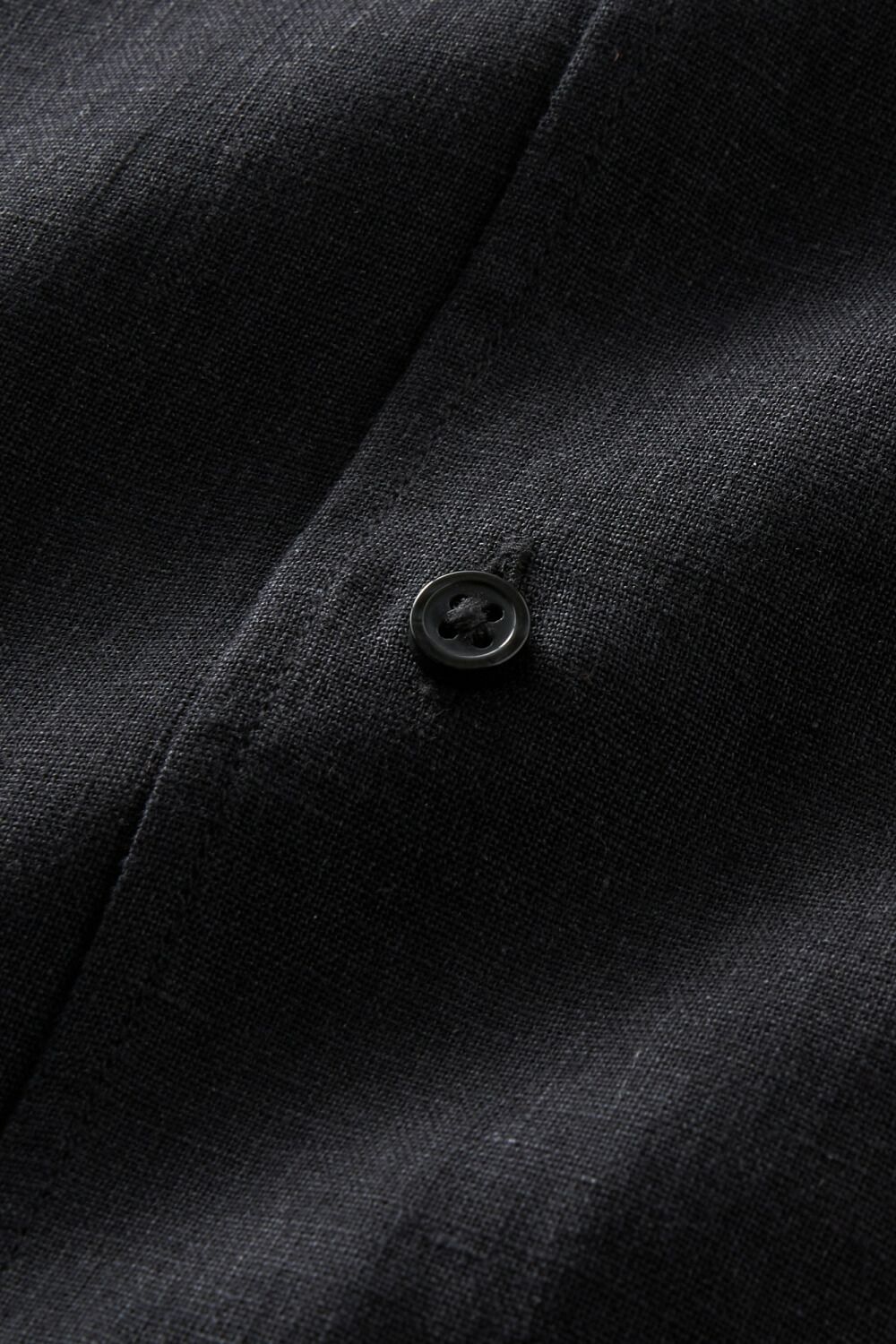 ワイシャツ 8044A-R03A-BLACK-生地