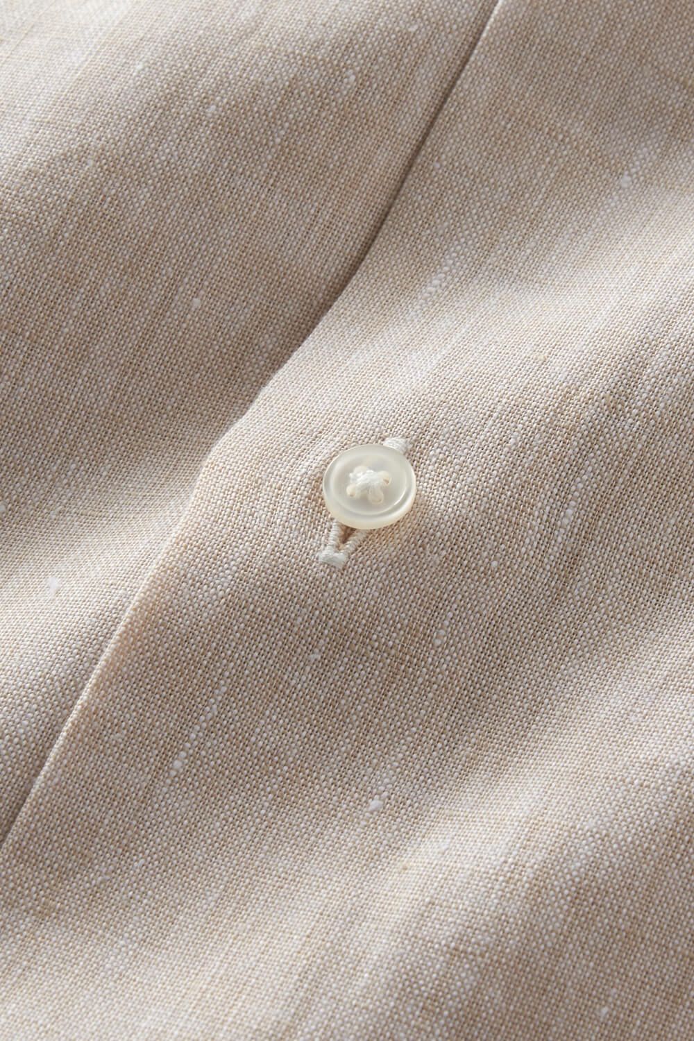 ワイシャツ 8063A-R03B-BEIGE-生地