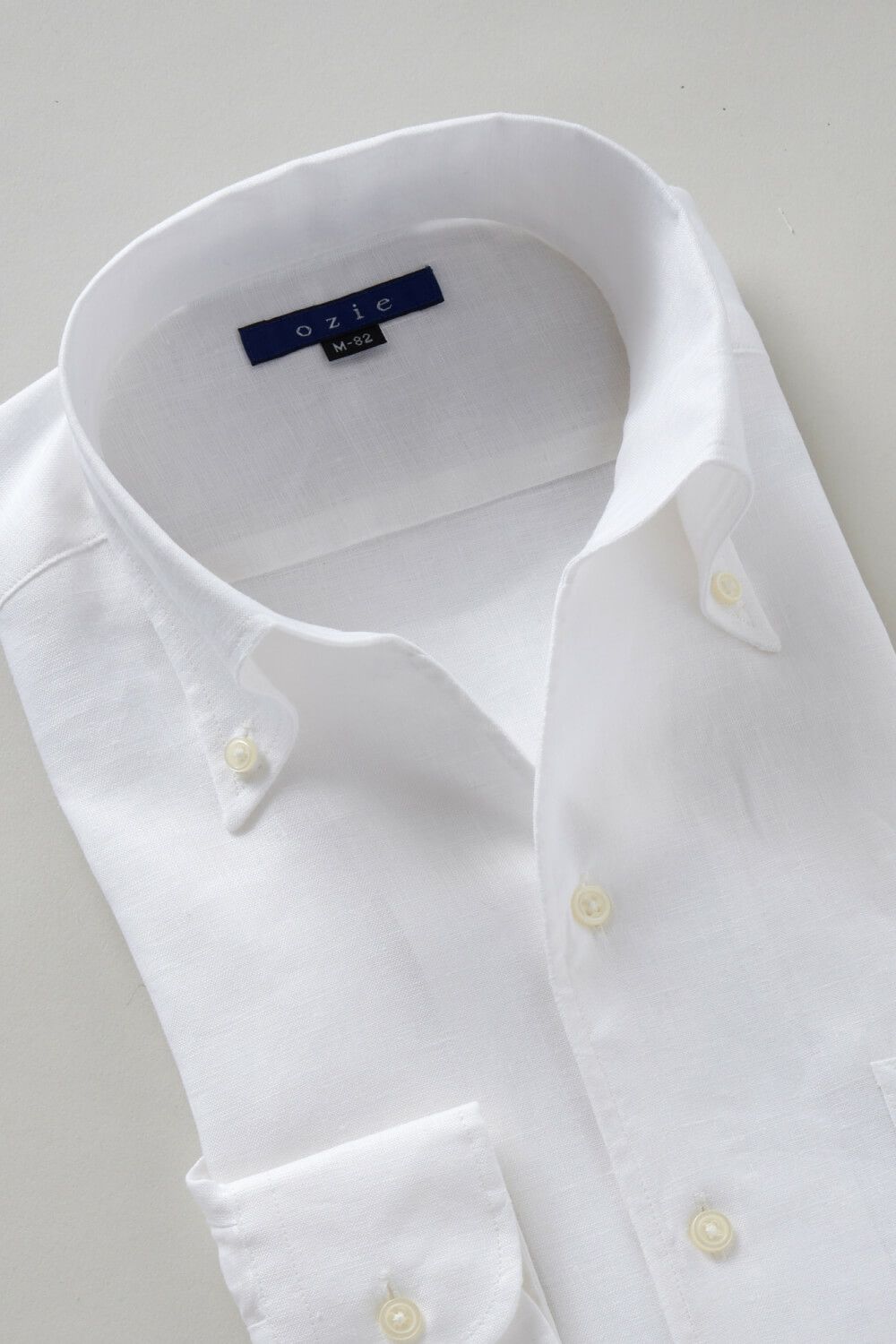ワイシャツ 8044A-R03C-WHITE-衿2