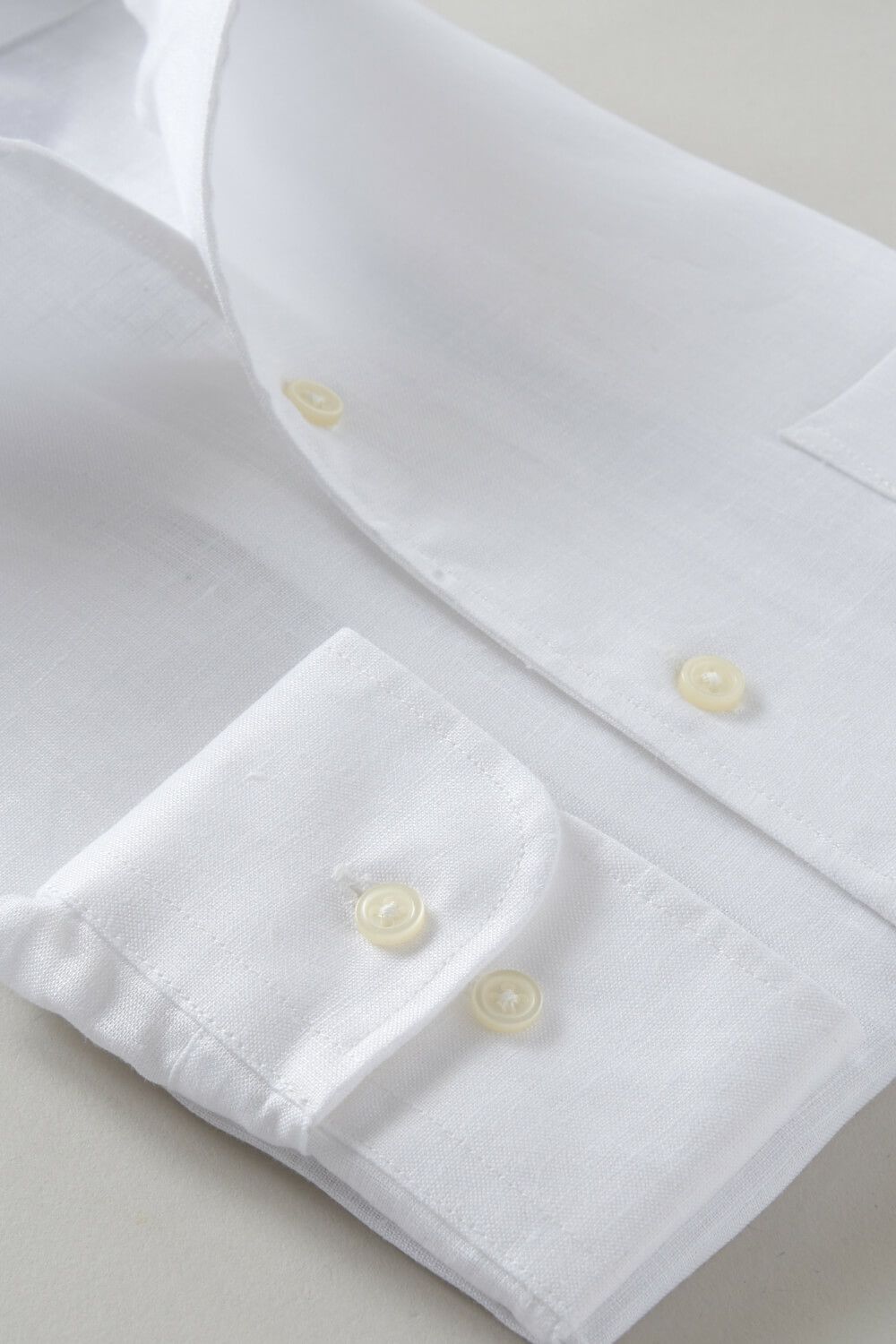 ワイシャツ 8045A-R03E-WHITE-カフス