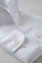 ワイシャツ 8051-R02A-WHITE-カフス