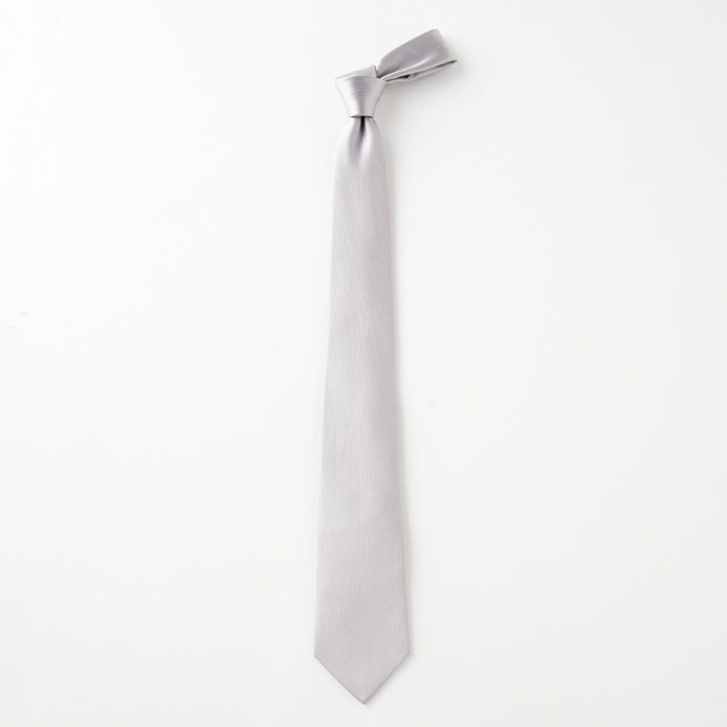 ネクタイ NJ-R02-07-SILVER-全体