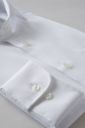 ワイシャツ 8070-R02A-WHITE-カフス