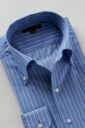 ワイシャツ 8051-R03D-BLUE-衿1
