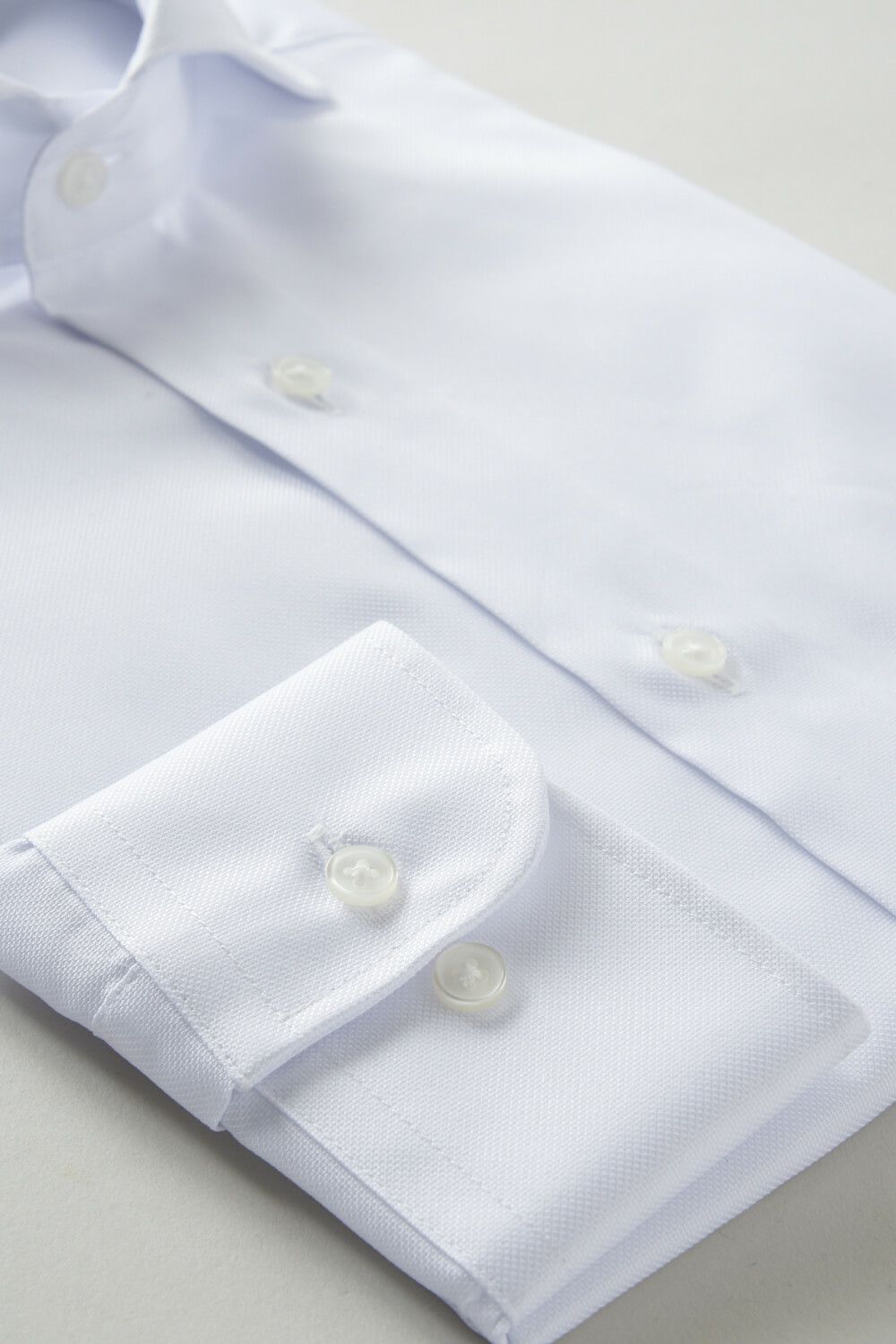 ワイシャツ 8070SD-R03A-WHITE-カフス