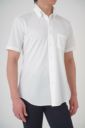 ワイシャツ・ニットシャツ・半袖 8013SS-R04A-WHITE-アウト