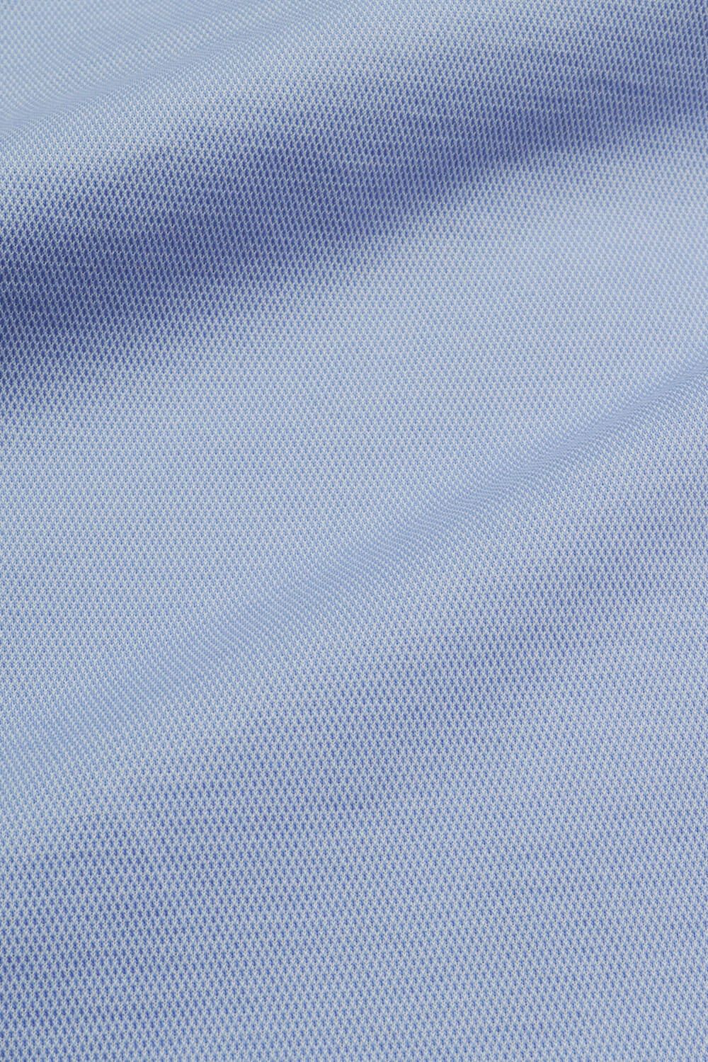 ワイシャツ・ニットシャツ・半袖 8054SS-R04B-BLUE-生地