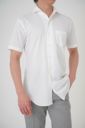 ワイシャツ・ニットシャツ・半袖 8055SS-R04A-WHITE-アウト