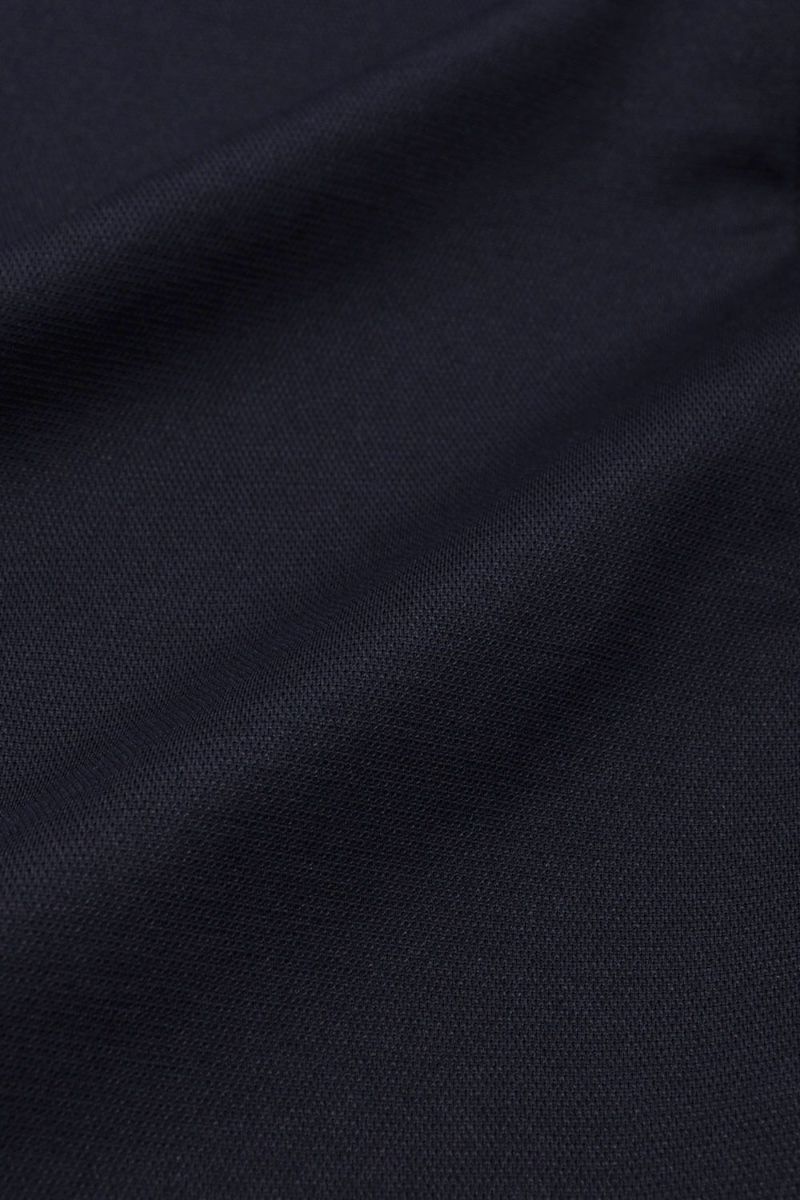 ワイシャツ・ニットシャツ・半袖 8055SS-R04C-NAVY-生地