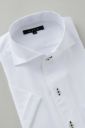 ワイシャツ・カッターシャツ・半袖 8045SS-R04B-WHITE-衿3
