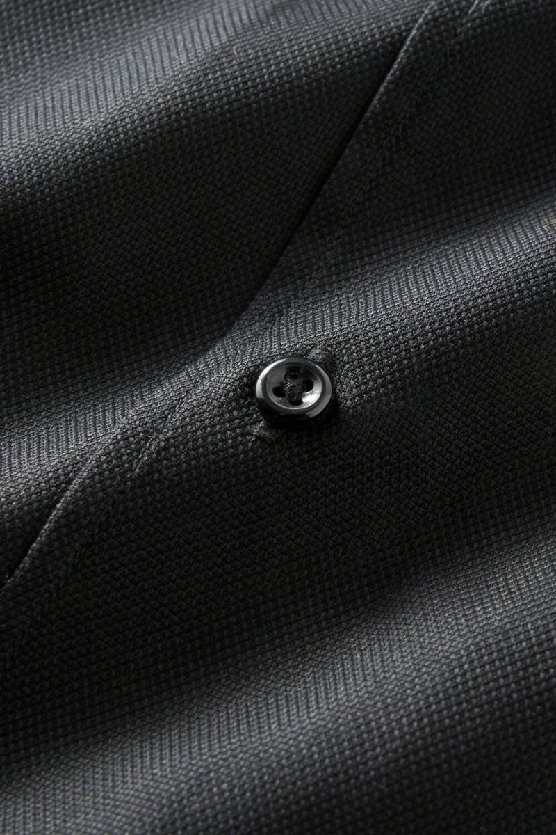 ワイシャツ 8051-R05B-BLACK-生地