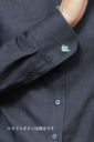 レディースシャツ 6274-L05-NAVY-カフス