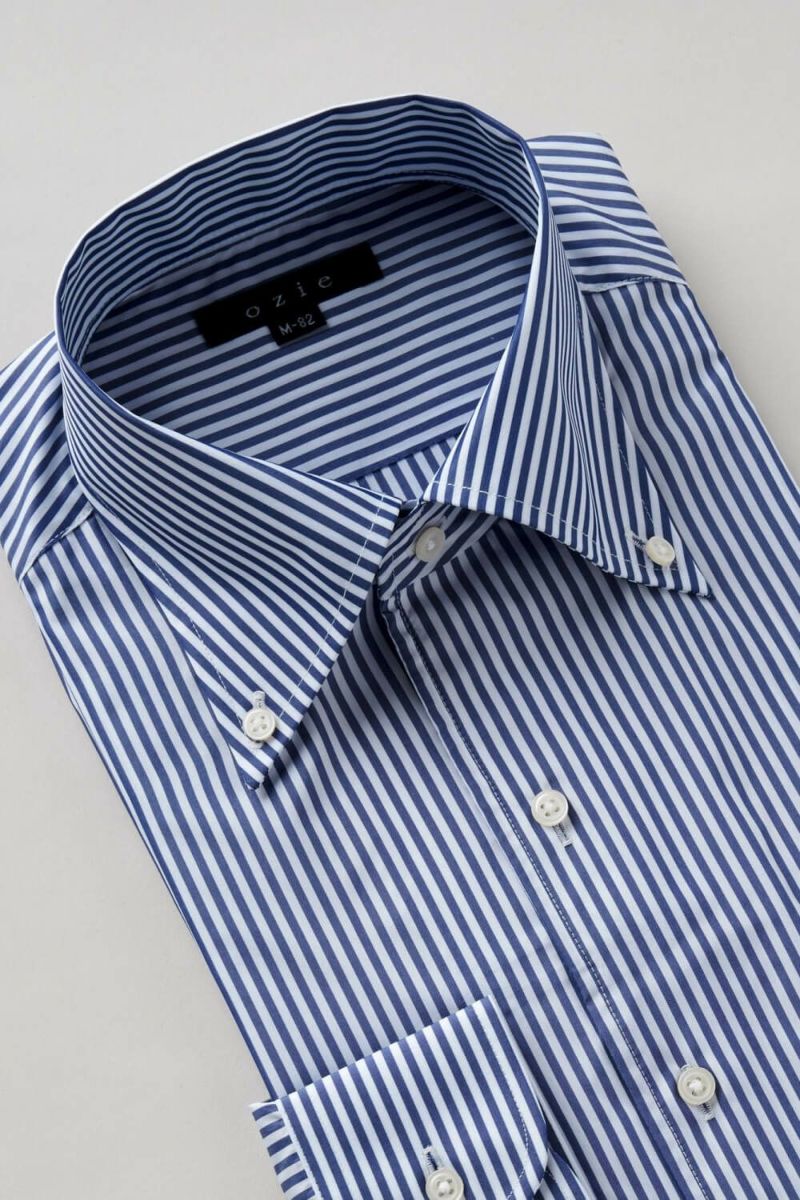 ワイシャツ 8051SD-R07A-NAVY-衿3