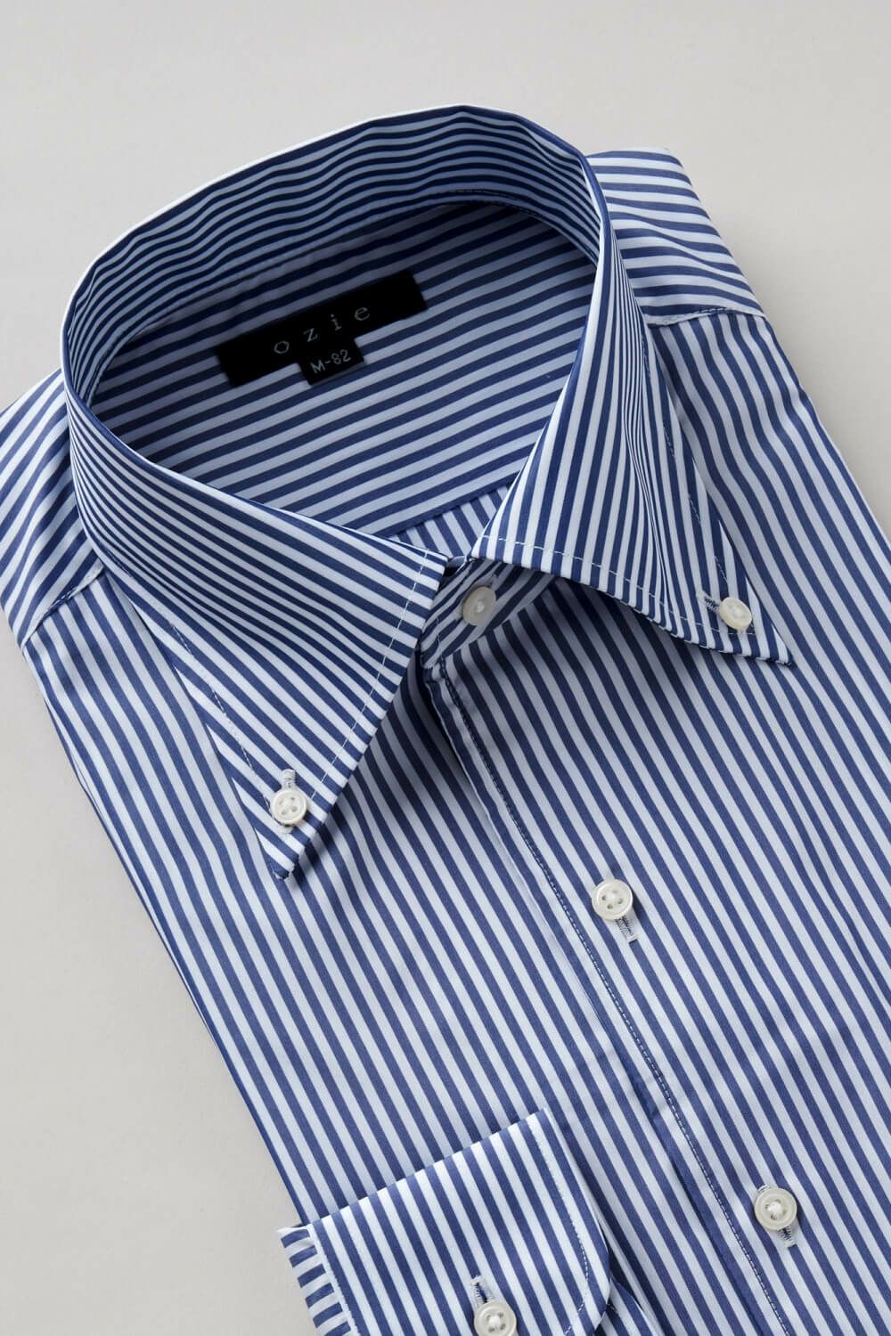 ワイシャツ 8051SD-R07A-NAVY-衿3