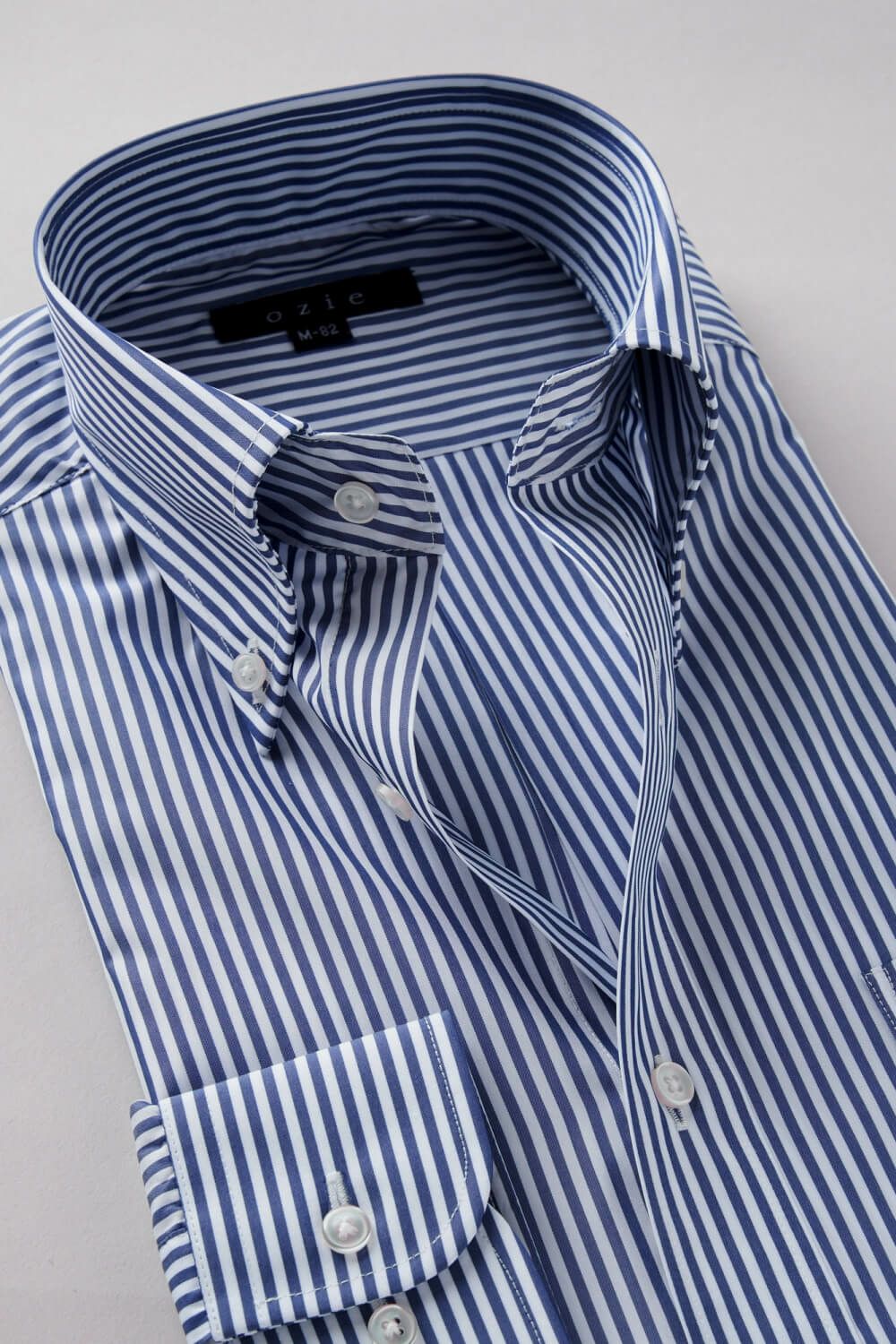 ワイシャツ 8009SD-R07B-NAVY-衿2