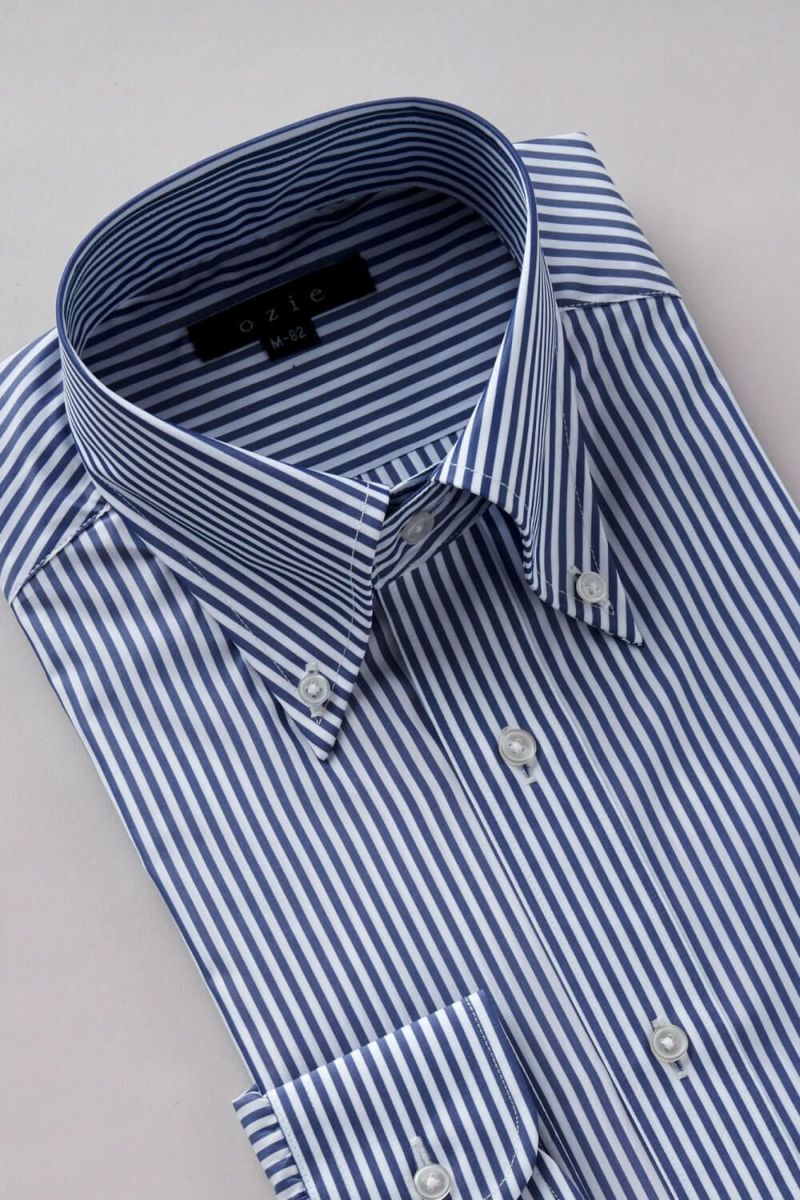 ワイシャツ 8009SD-R07B-NAVY-衿3