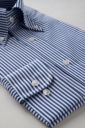 ワイシャツ 8009SD-R07B-NAVY-カフス