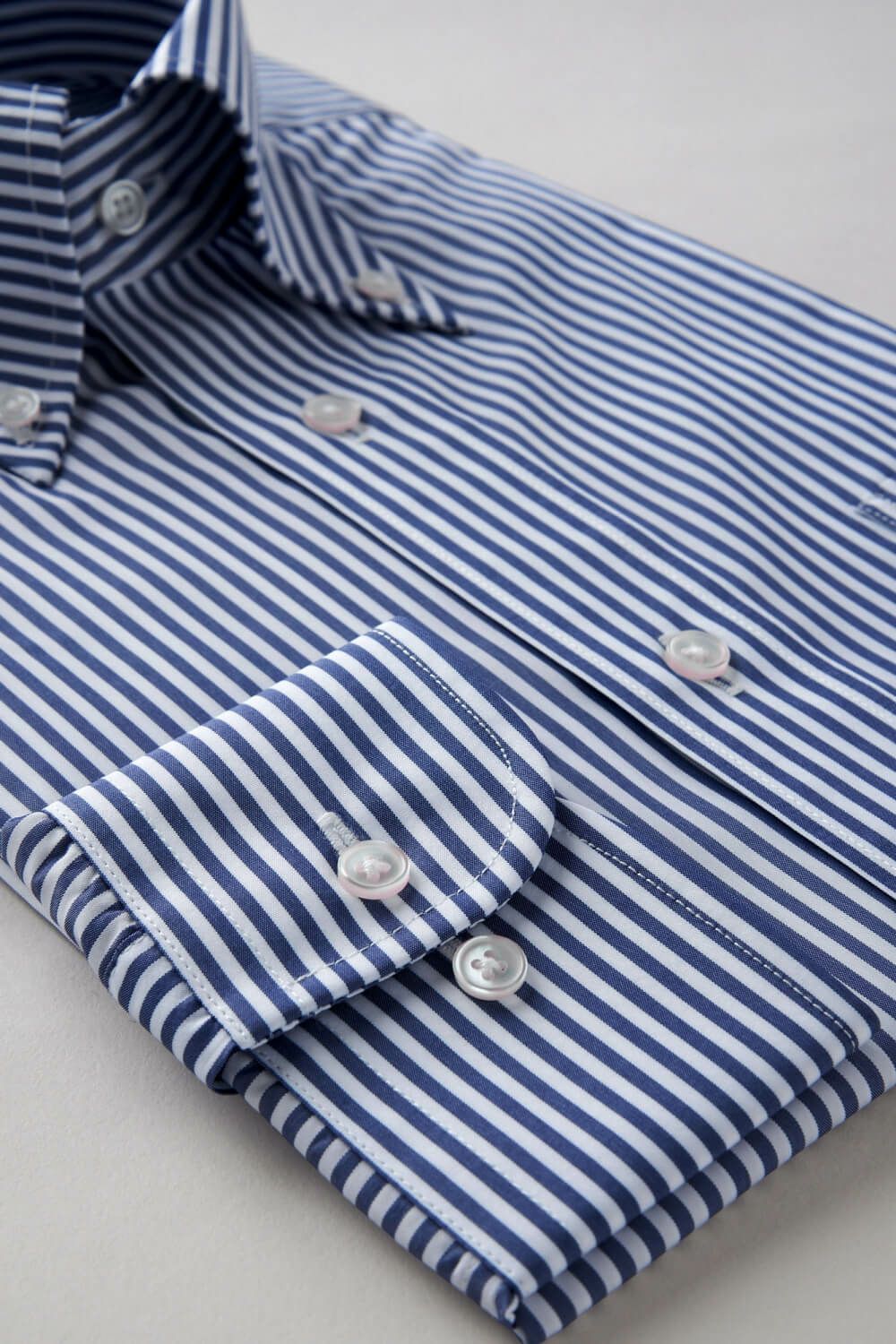 ワイシャツ 8009SD-R07B-NAVY-カフス