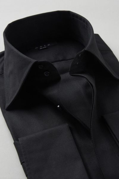 メンズワイシャツ・カッターシャツ 8066H-R08A-BLACK