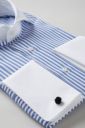 ワイシャツ 8006CL-R09A-BLUE-カフス