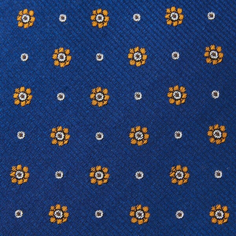 ネクタイ NJ-R09-08-NAVYBLUE-生地