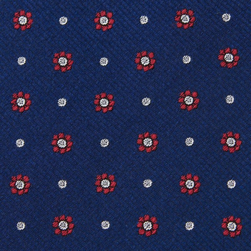 ネクタイ NJ-R09-09-NAVYBLUE-生地